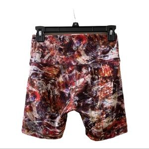 lululemon urbantricity multicolor shorts